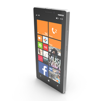 Nokia Lumia 930 White PNG & PSD Images