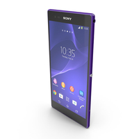 Sony Xperia T2 Ultra Purple PNG & PSD Images