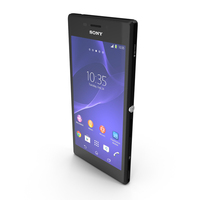 Sony Xperia M2 Black Version PNG & PSD Images