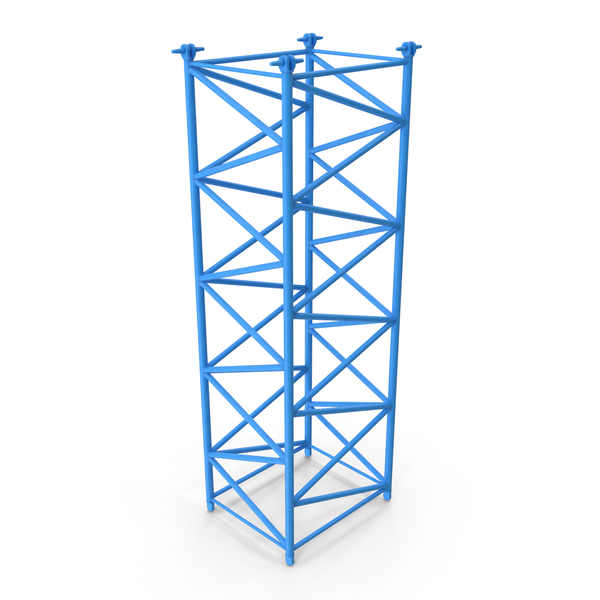 Crane F Intermediate Section 6m Blue PNG & PSD Images
