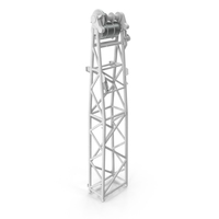 Crane WA Frame 1 Head Section White PNG & PSD Images