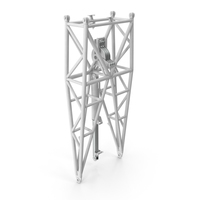 Crane WA Frame Pivot Section White PNG & PSD Images