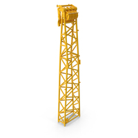 Crane WA Frame 2 Head Section Yellow PNG & PSD Images