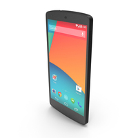 LG Google Nexus 5 Black PNG & PSD Images