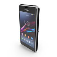 Sony Xperia E1 White Version PNG & PSD Images
