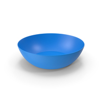 Plastic Bowl Blue PNG & PSD Images