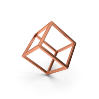 Cube Bronze PNG & PSD Images