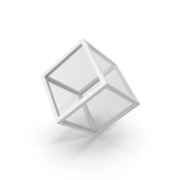 Glass Cube White PNG & PSD Images
