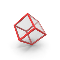 Red Glass Cube PNG & PSD Images