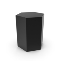 Black Hexagon PNG & PSD Images