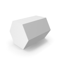 Hexagon White PNG & PSD Images