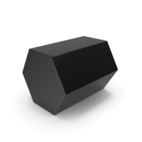 Hexagon Black PNG & PSD Images