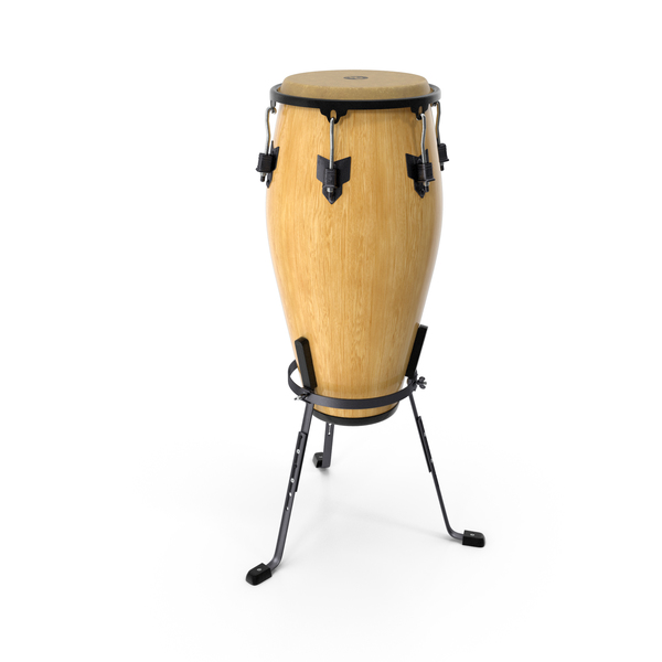 Conga Meinl Marathon with Basket Stand Light PNG & PSD Images