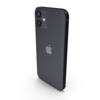 Apple iPhone 12 Mini Black PNG & PSD Images