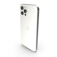 Apple iPhone 12 Pro Silver PNG & PSD Images