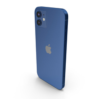 Apple iPhone 12 Blue PNG & PSD Images