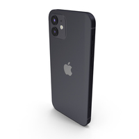 Apple iPhone 12 Black PNG & PSD Images