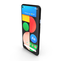 Google Pixel 4a 5G Just Black PNG & PSD Images