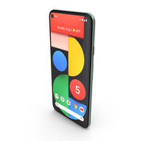 Google Pixel 5 Sorta Sage PNG & PSD Images