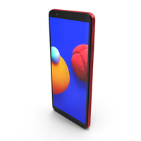Samsung Galaxy A01-M01 Core Red PNG & PSD Images