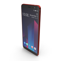 HTC U11 Plus Red PNG & PSD Images