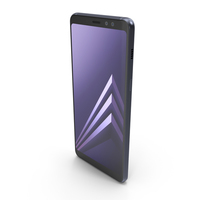Samsung Galaxy A8 2018 Orchid Grey PNG & PSD Images