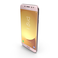 Samsung Galaxy J7 2017 Pink PNG & PSD Images