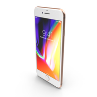 Apple iPhone 8 Gold PNG & PSD Images