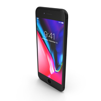 Apple iPhone 8 Space Gray PNG & PSD Images