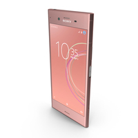 Sony Xperia XZ1 Venus Pink PNG & PSD Images