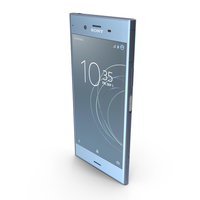 Sony Xperia XZ1 Moonlit Blue PNG & PSD Images
