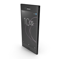 Sony Xperia XZ1 Black PNG & PSD Images