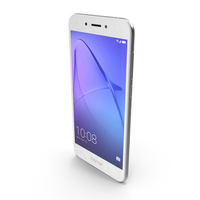 Honor 6A Silver PNG & PSD Images