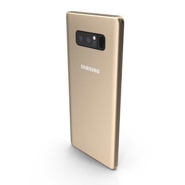Samsung Galaxy Note8 Maple Gold PNG Images u0026 PSDs for Download | PixelSquid  - S113678038
