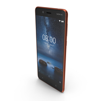 Nokia 8 Polished Copper PNG & PSD Images