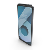 LG Q6 Plus Ice Platinum PNG & PSD Images