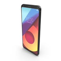 LG Q6 Plus Astro Black PNG & PSD Images