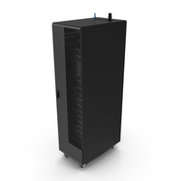 Populated Server Rack PNG & PSD Images