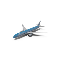 KLM Airlines Boeing 787-10 PNG & PSD Images