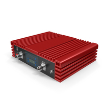 Cell Phone Signal Booster Red PNG & PSD Images