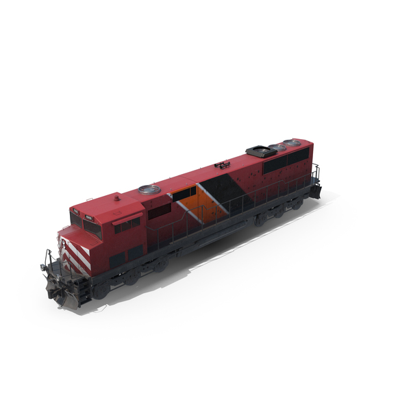 Cargo Train Engine PNG & PSD Images