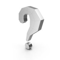 Question Mark Steel PNG & PSD Images