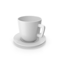 Cup With Plate PNG & PSD Images