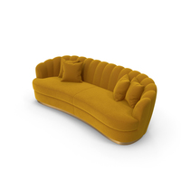 Brabbu Ocher Sofa PNG & PSD Images