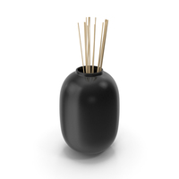 Decorative Vase Black PNG & PSD Images