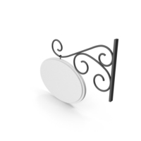 Black Forged Signboard PNG & PSD Images