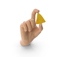 Hand Holding a Nacho Chip PNG & PSD Images