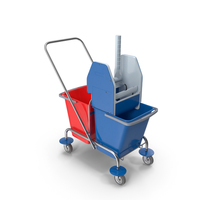 Floor Cleaning Trolley PNG & PSD Images