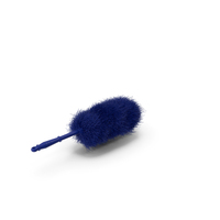 Feather Duster Blue Fur PNG & PSD Images