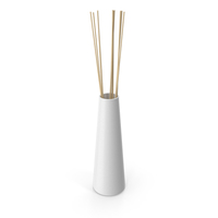 Decorative Ceramic Tube Vase PNG & PSD Images